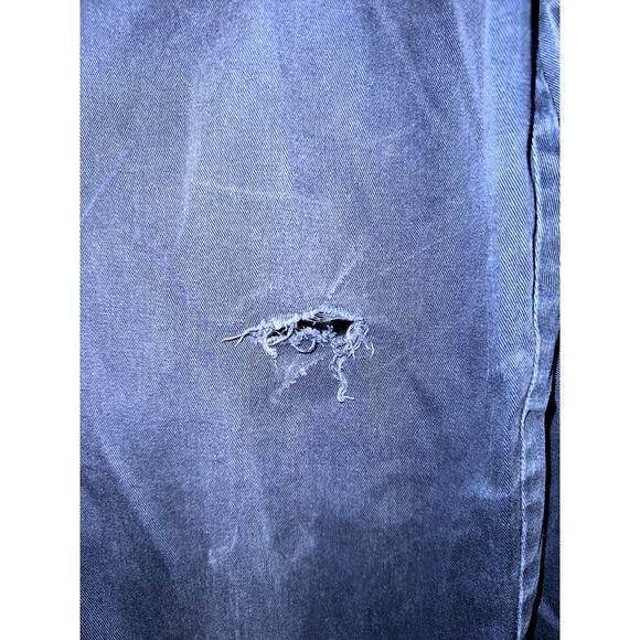 Vintage Revolt Denim Overalls Women's L Blue Carpenter Style Workwear 90s Y2K - Picture 11 of 16